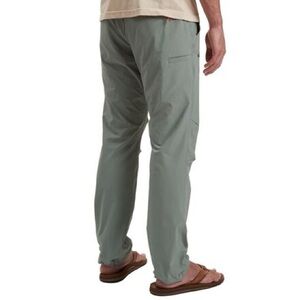 Howler Bros Trousers Shoalwater Tech Men's Gray Pants 34 x 34 Hiking Outdoor